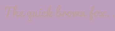 Image with Font Color BD9F9F and Background Color BD9FBD